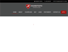 Tablet Screenshot of houndstoothcondos.com
